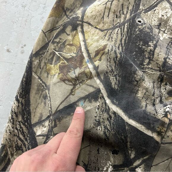 Real tree camo hunting sweatpants size medium 32-34 waist size - Picture 3 of 6